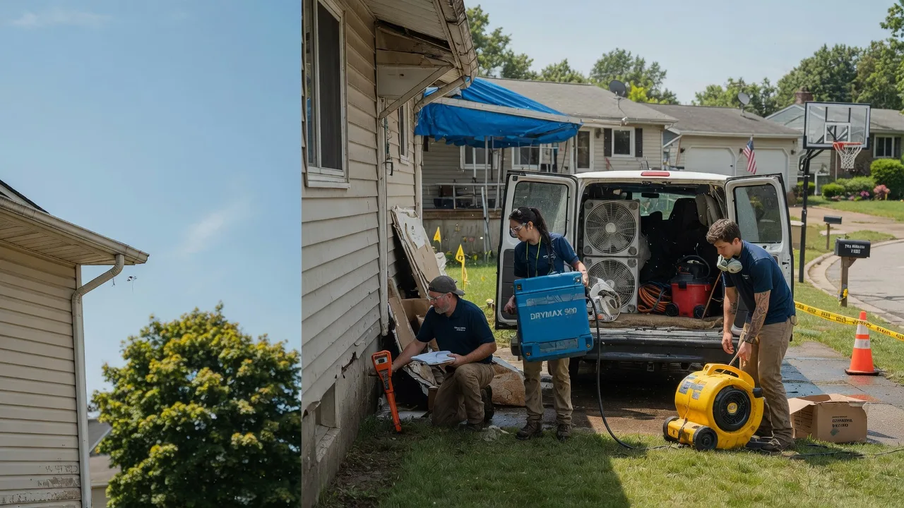 Ceiling Leak Cleanup in De Witt, NE near me