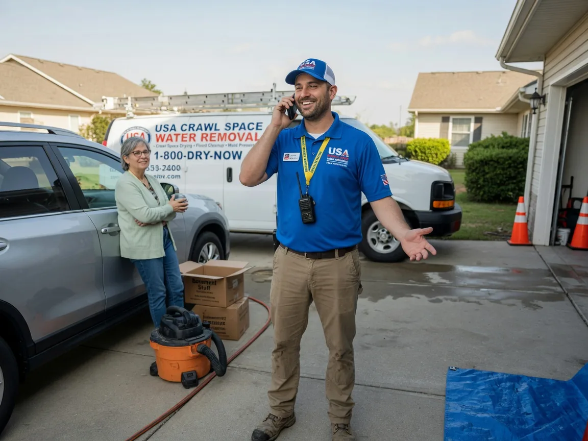 Crawl Space Water Removal De Witt, NE FAQs